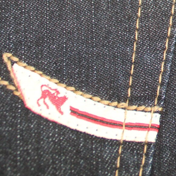 Parasuco Denim Legend Dark Indigo Blue Jeans Size 13 (Ultra-Tall) - Picture 10 of 12